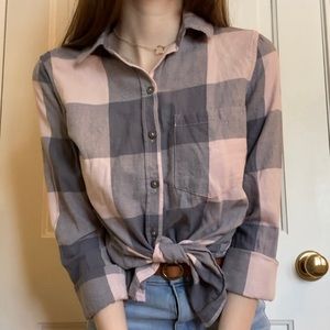 Pink and Gray Flannel